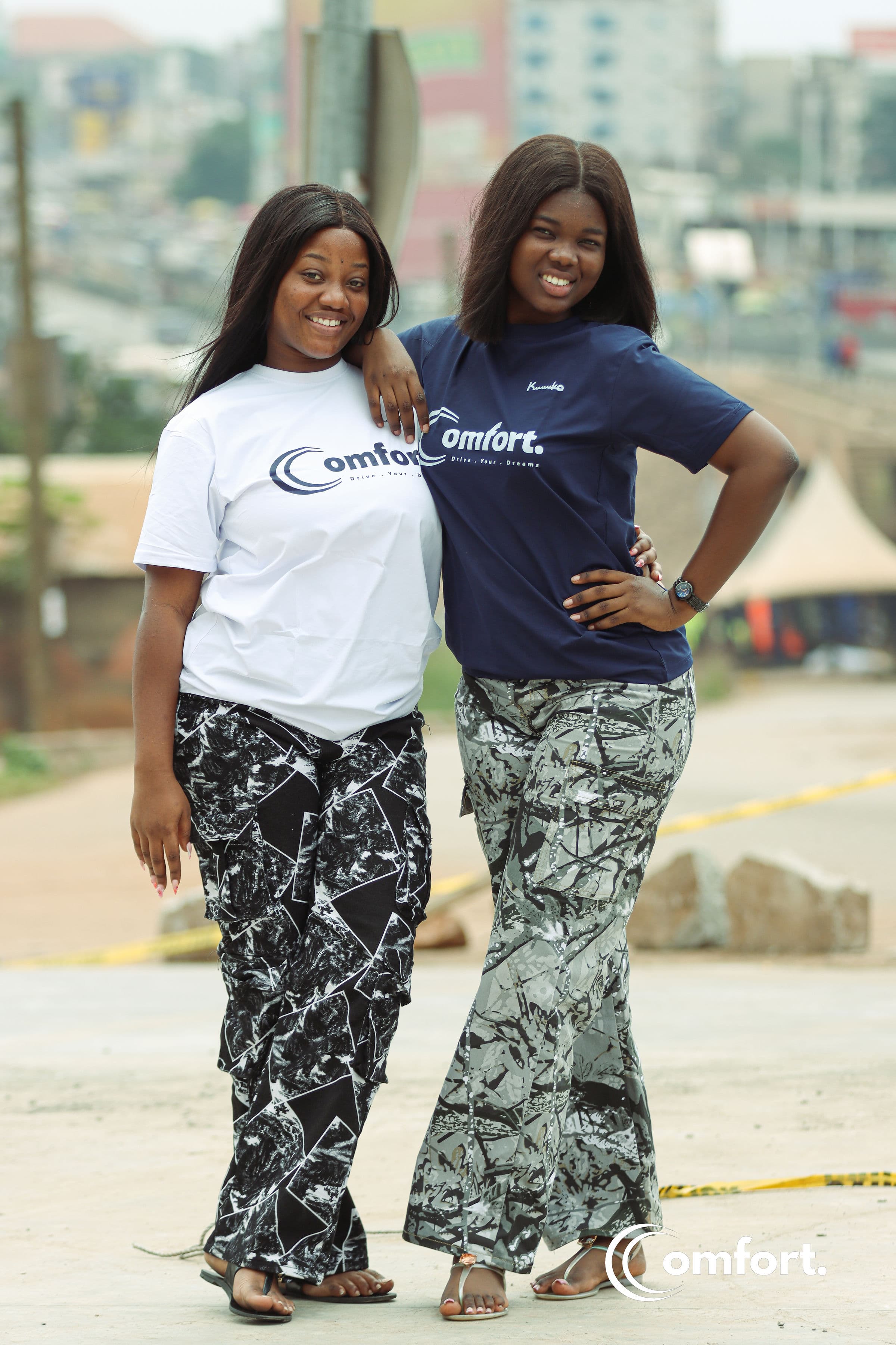 Comfort team members posing together